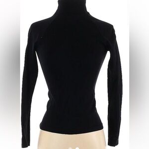 Free People Tops | Free People Intimately Mock Neck Open Back Long Sleeve Top